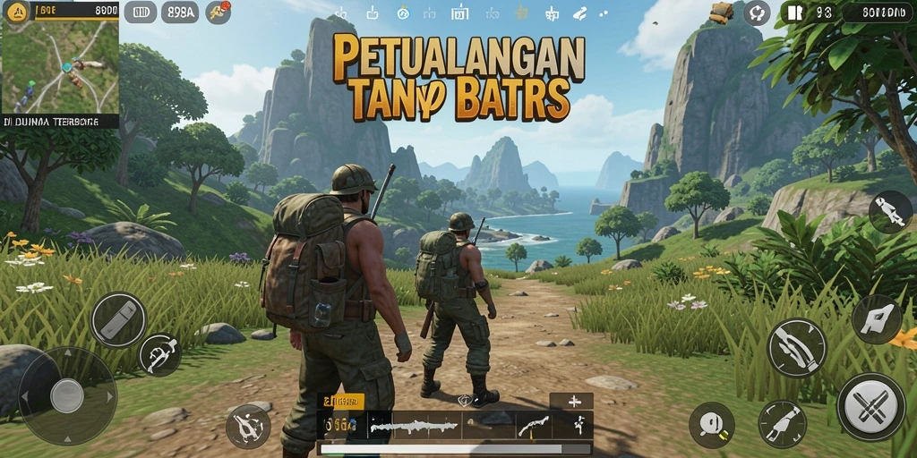 Tangkapan layar gameplay <strong>898A</strong> di dunia terbuka yang menakjubkan.