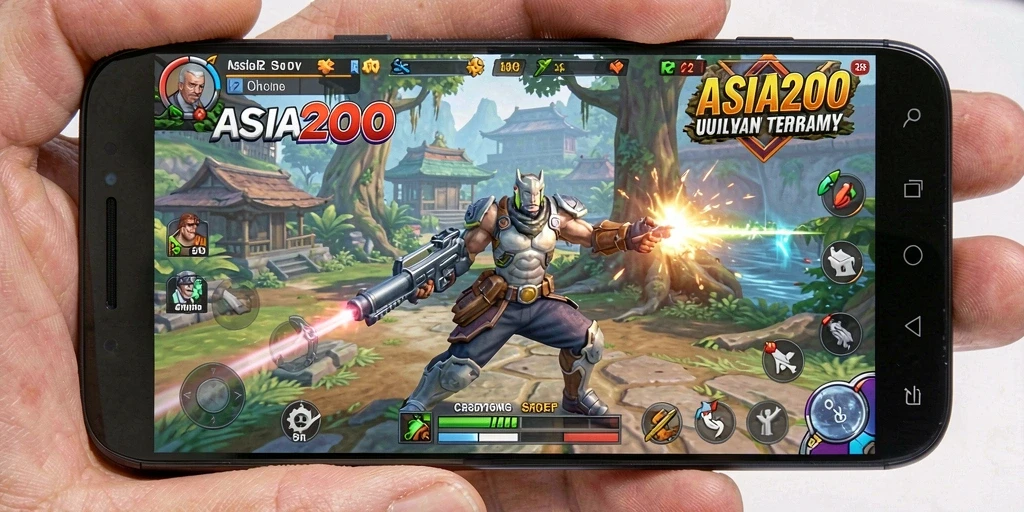 Tampilan utama <strong>ASIA200</strong> dengan fitur Utility yang lengkap.