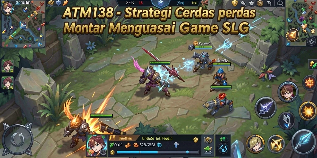 Tampilan gameplay ATM138 yang mendebarkan dan strategi yang kompleks.