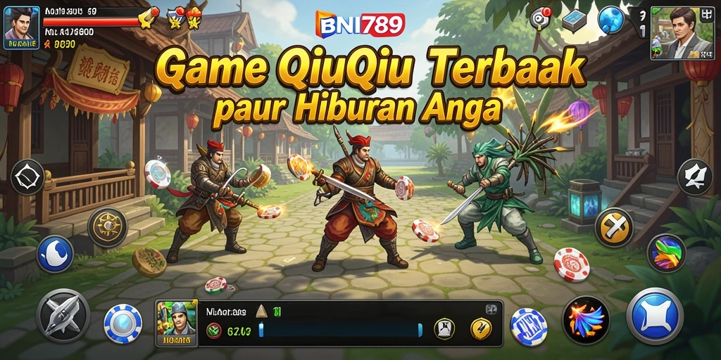 Screenshot gameplay QiuQiu BNI789 yang seru dan interaktif.