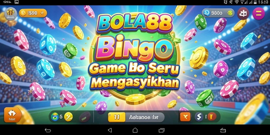 Tampilan gameplay BOLA88 yang menampilkan suasana bingo yang seru.