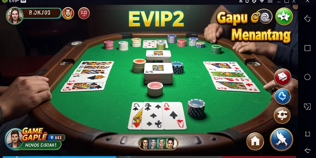 Tampilan gameplay seru dari EVIP2 dengan teman-teman.