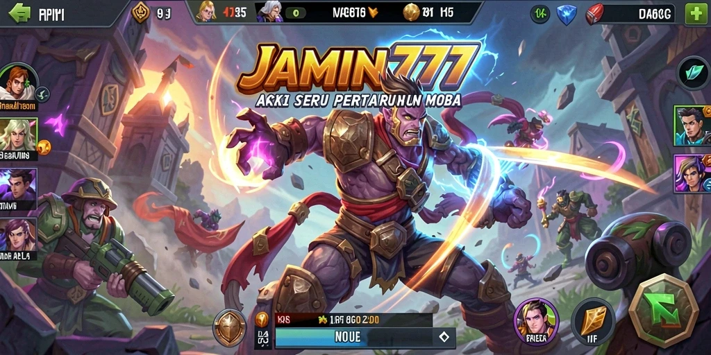 Tampilan seru dari pertempuran dalam <strong>JAMIN777</strong> yang menggugah semangat.
