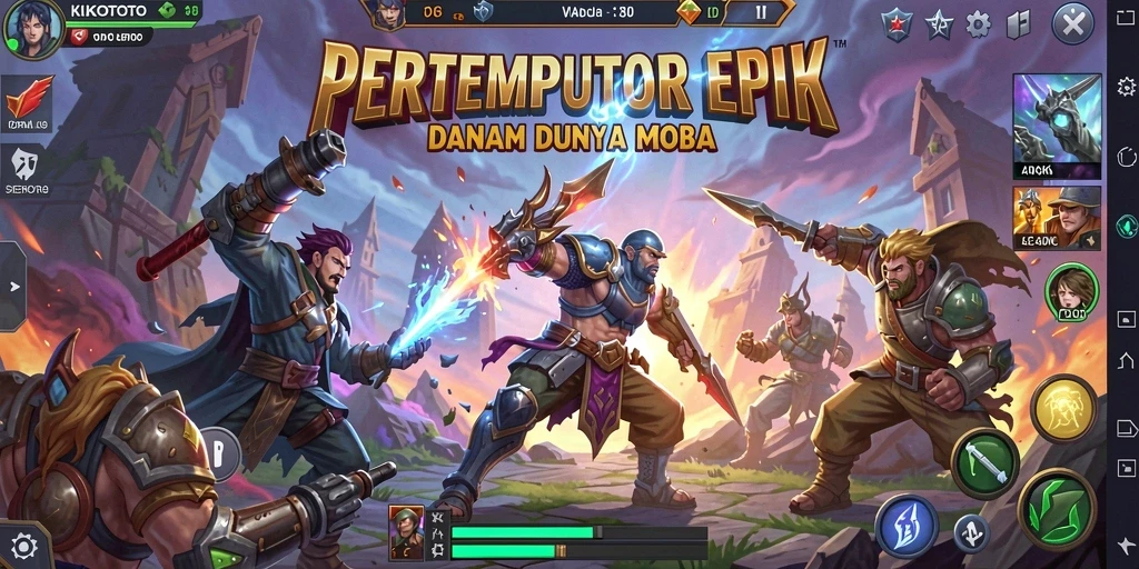 Gameplay seru dan karakter unik dalam KIKOTOTO.