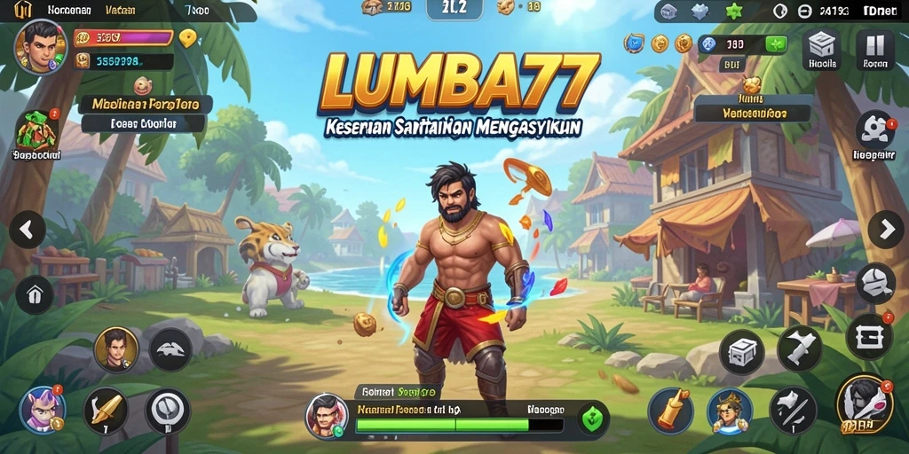 Tampilan menarik LUMBA77 dengan gameplay yang mengasyikkan.