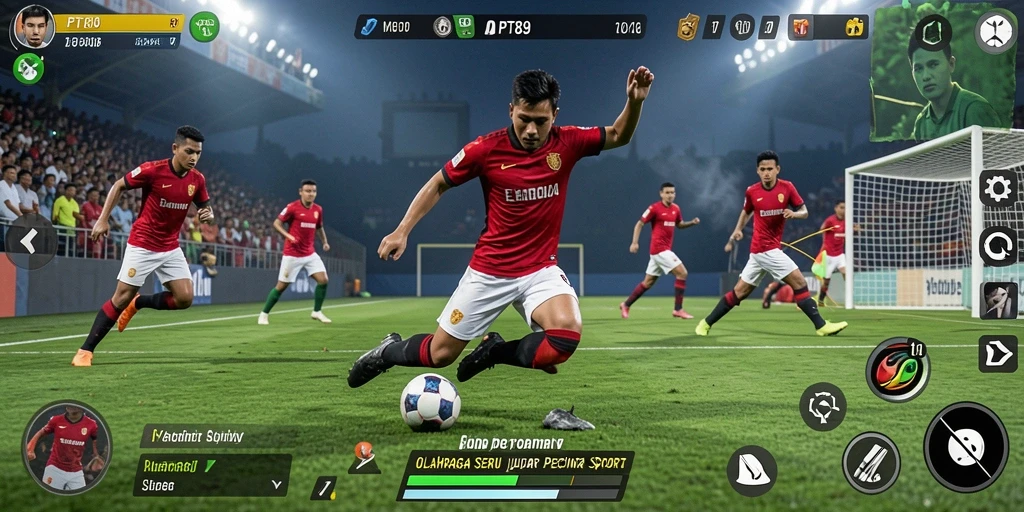 Tampilan gameplay PT89 yang menarik dan seru saat berkompetisi.