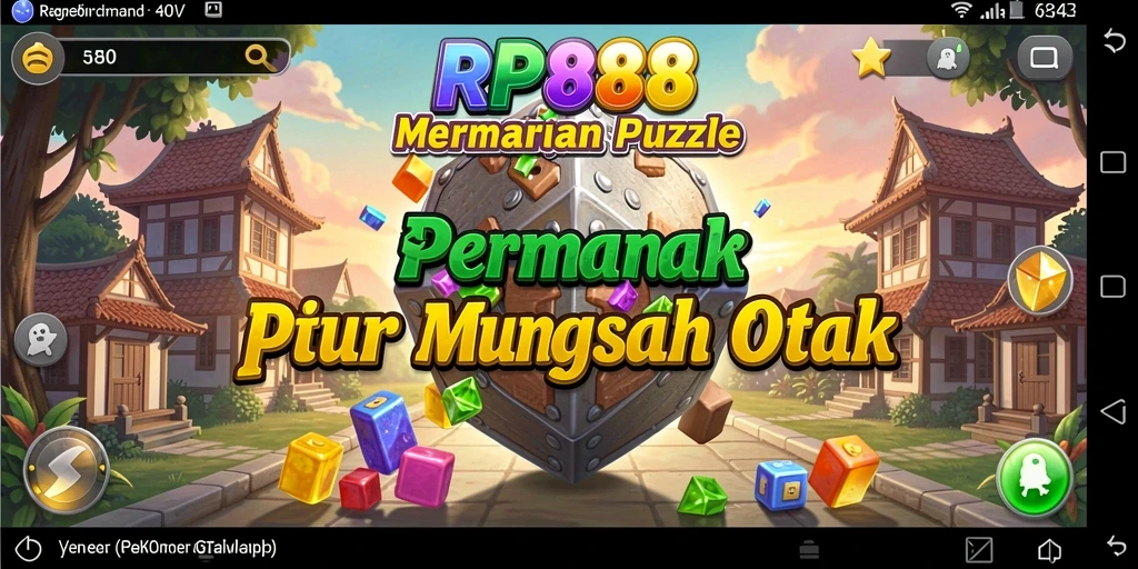 Screenshot gameplay RP888 menampilkan berbagai teka-teki yang menantang dan grafis yang menarik.