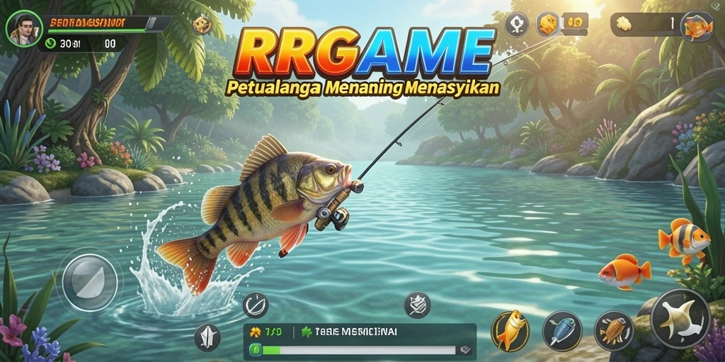 Tangkapan ikan yang menakjubkan dalam RPGAME.