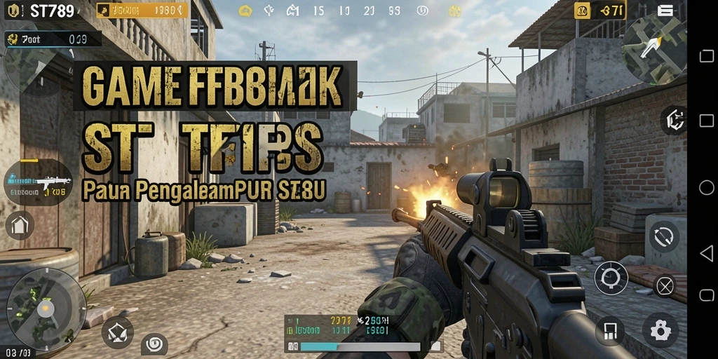 Tangkapan layar ST789 yang menampilkan aksi FPS yang mendebarkan.