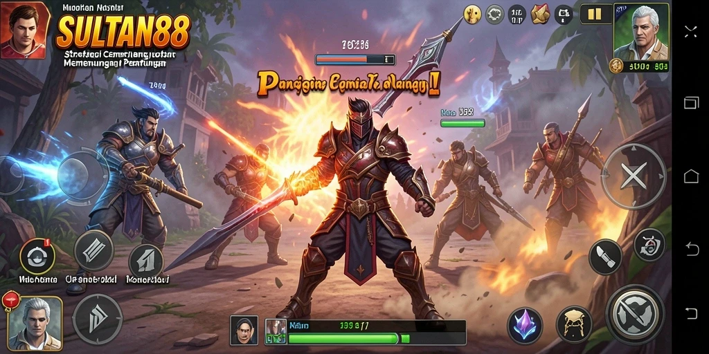Tampilan menawan gameplay SULTAN88 dalam aksi strategi.
